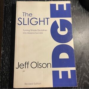 The Slight Edge Book by Jeff Olson